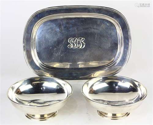 American sterling silver table articles