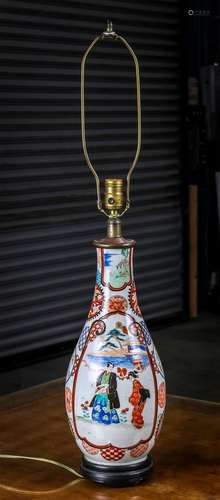 Japanese Ceramic Vase /Lamp