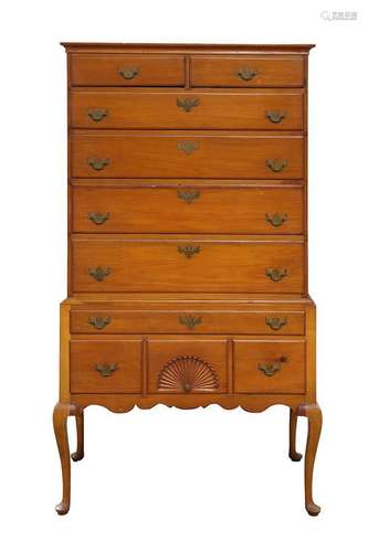 Chippendale style highboy