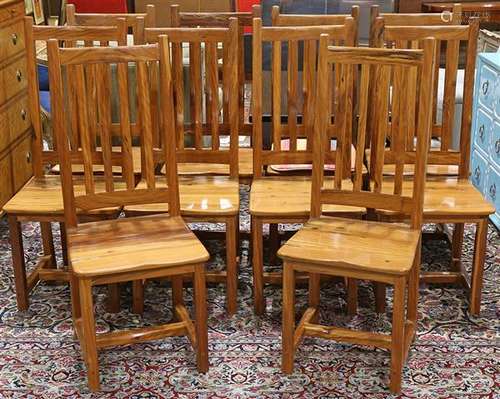 Reclaimed Jarrah wood dining chairs