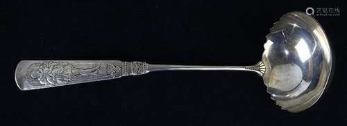 Gorham Mfg Co sterling silver ladle