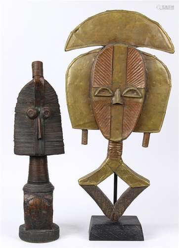 African decorative memorial objects