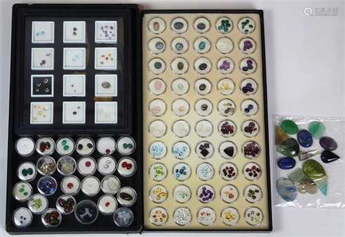 Collection of unmounted stones