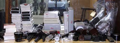 Assorted Leica accessories