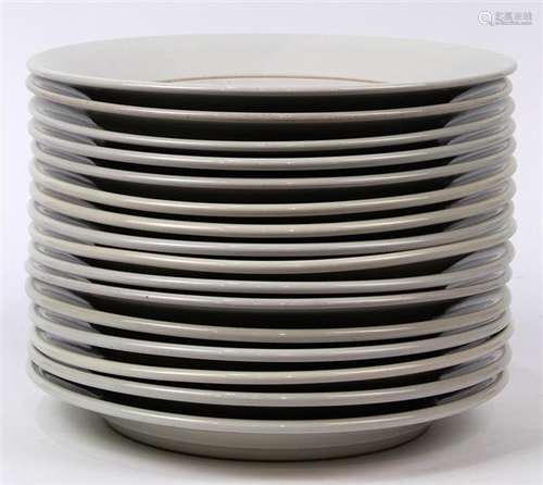 Heath ceramic plates, circa 1980