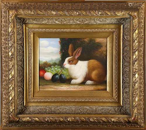 Portraits of Rabbits, Painting