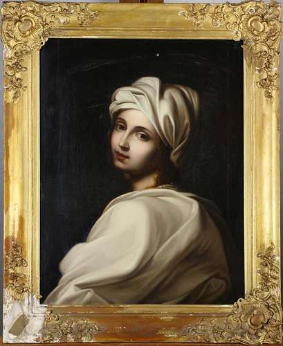 Portrait of a Woman in White, Painting