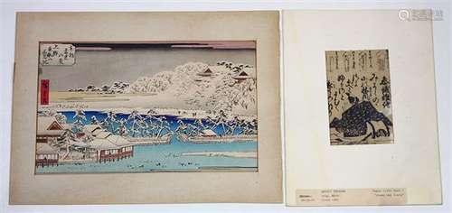 Japanese Woodblock Prints, Utagawa Hiroshige