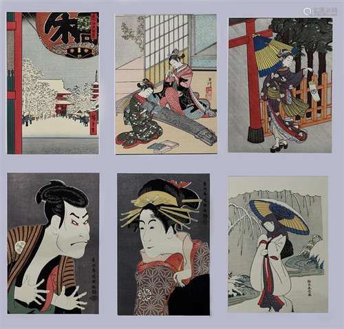 Japanese Woodblock Prints: Sharaku, Harunobu, Hiroshige