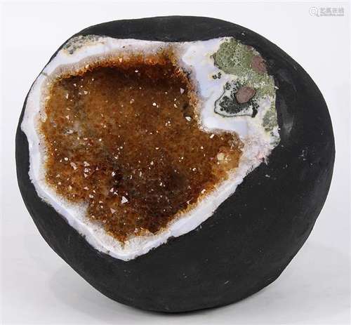 Geode rock specimen