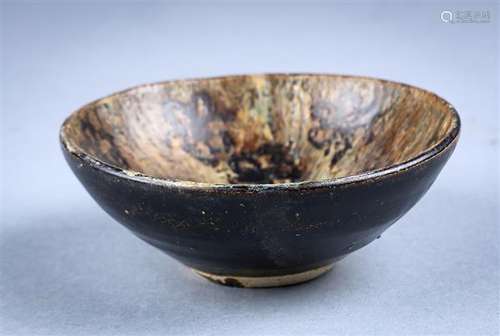 Chinese Jizhou-type Paper Cut Bowl