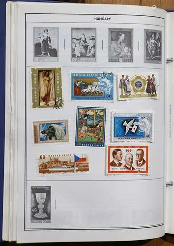 Assorted stamp collection