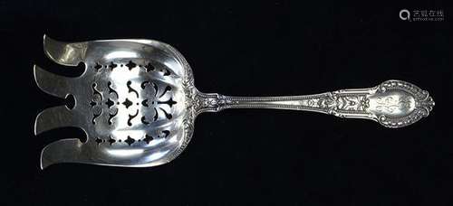 Gorham Mfg. Co. sterling silver serving fork