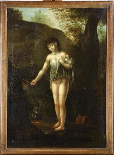 Eve in the Garden, Painting