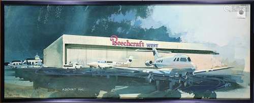 Beechcraft West, Painting