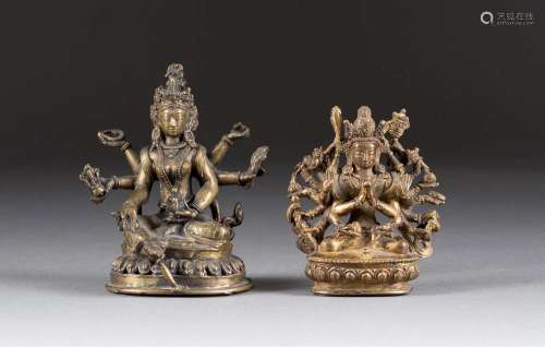 BODHISATTVA CUNDI UND VASUDHARA