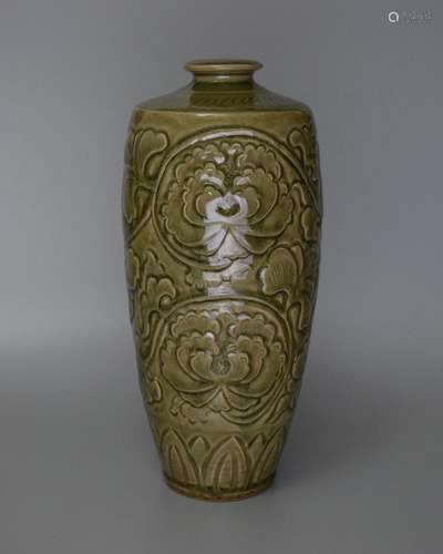 A YAOZHOU MEIPING VASE, SONG DYNASTY