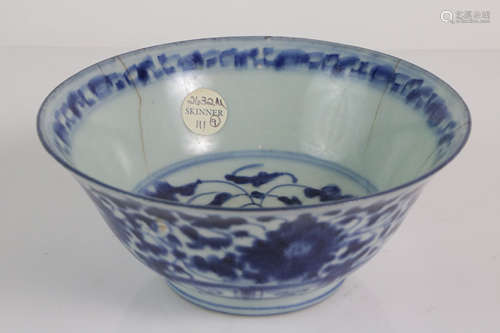 Chinese Blue and White Bowl