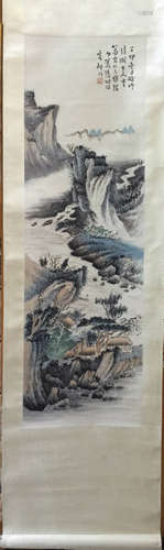 Chinese Ink/Color Scroll Painting