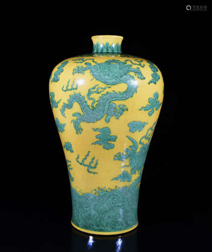 Chinese Porcelain Floral Vase