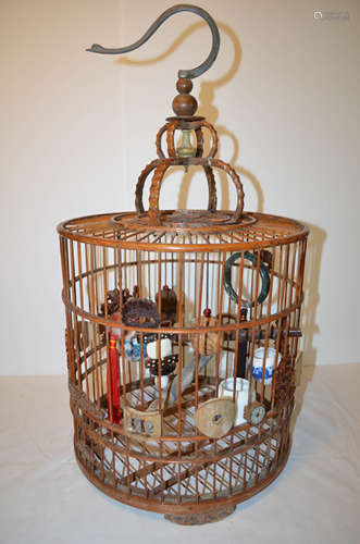 Chinese Qing Dynasty Bird Cage