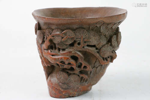 Chinese Bamboo Libetion Cup