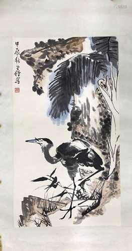 Chinese Ink/Color Painting On Paper