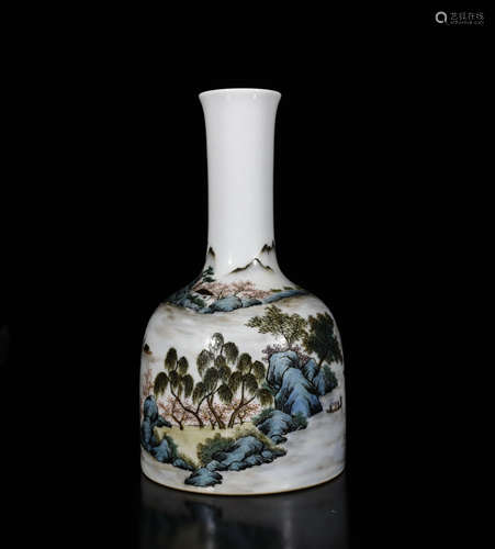 Chinese Famille Rose Porcelain Vase