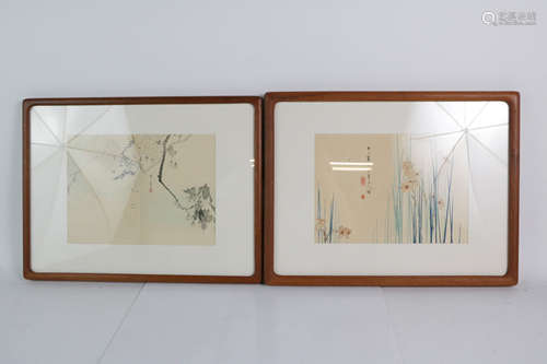 Pair of Japanese Paintings