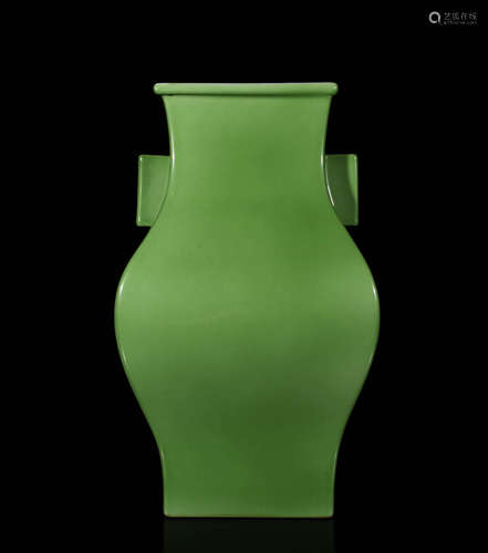 Chinese Green Porcelain Vase