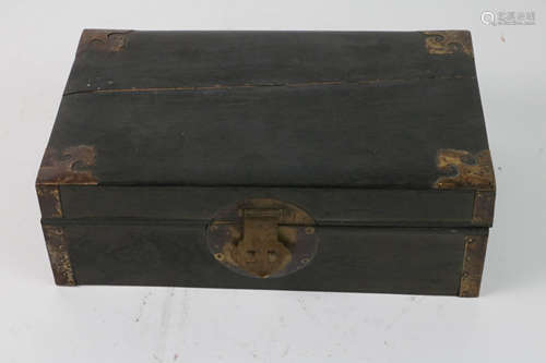 Chinese QIng Dynasty Zitan Box