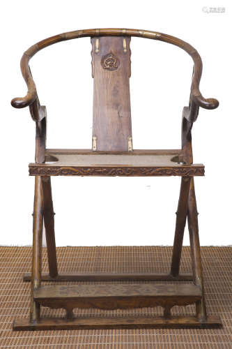Chines Huanghuali arm chair.