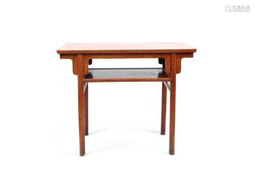 Chinese rosewood table.