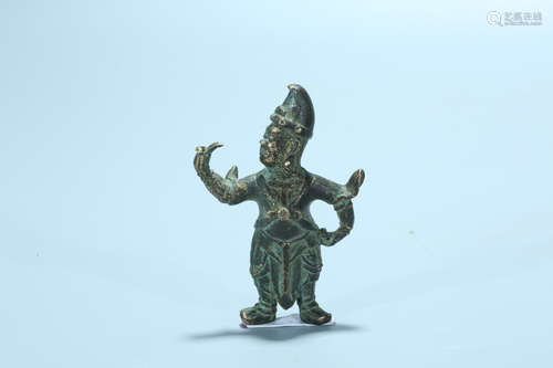 Chinese bronze figure.