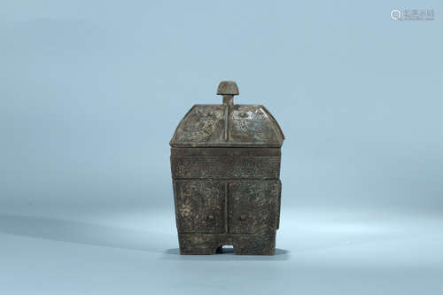 Chinese bronze incense burner.