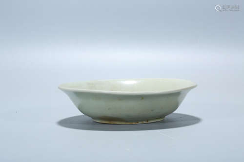 Chinese celadon porcelain brush washer.