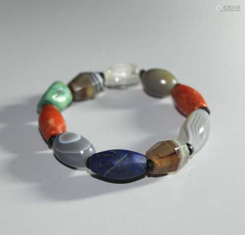 CHINESE MULTI STONE BRACELET