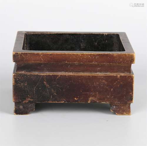 CHINESE BRONZE CENSER BURNER