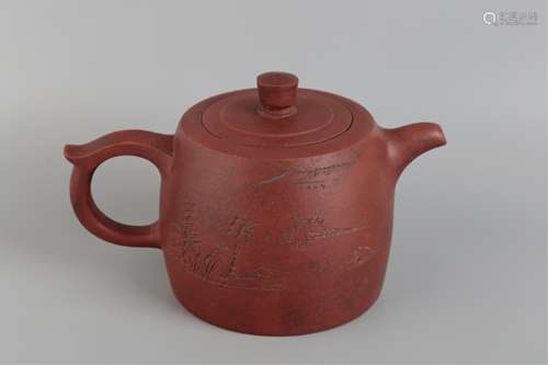 CHINESE YIXING ZISHA TEA POT