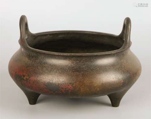 CHINESE BRONZE CENSER BURNER