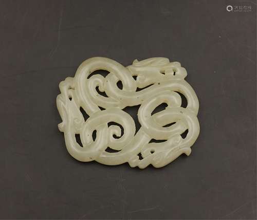 CHINESE JADE DRAGON PENDANT