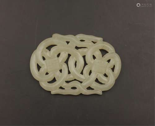 CHINESE WHITE JADE PENDANT