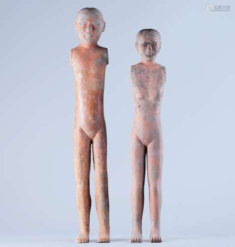 West Han dynasty   Pair of naked Couple