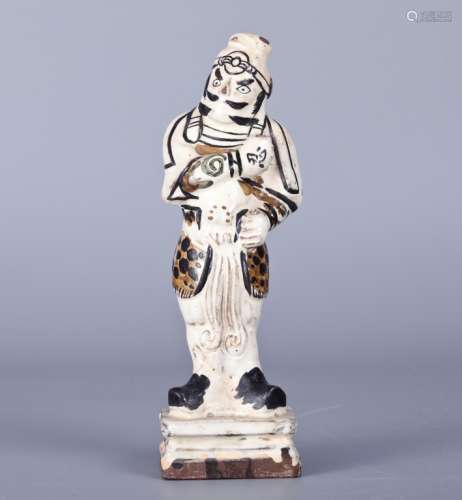 Yuan Ming dynasty Cizhou kiln character figure