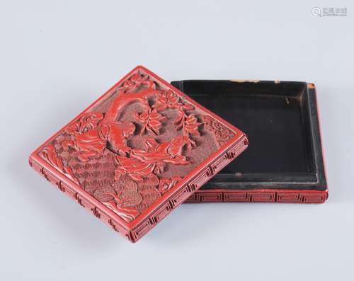 Lacquerware character and story box