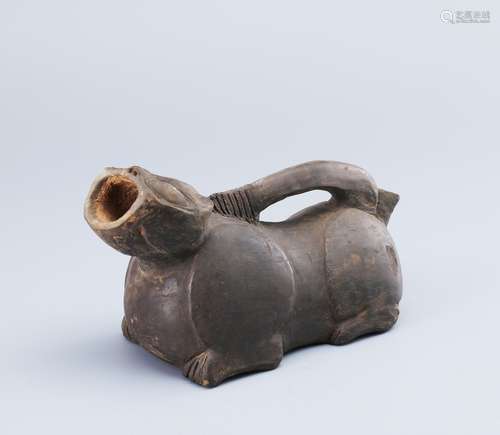 Western Jin dynasty black Pottery dropper