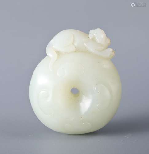 Hetian jade carved decoration