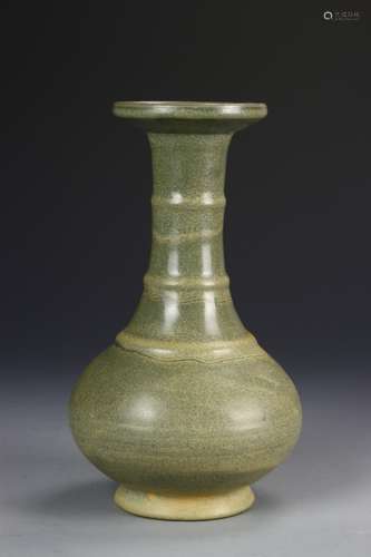 Chinese Longquan Yao Bamboo Neck Vase