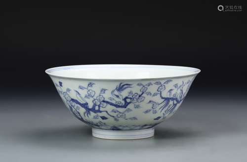 Chinese Blue and White Bowl