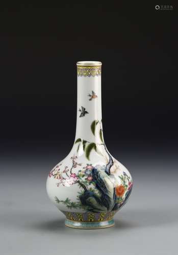 Chinese Famille Rose Vase